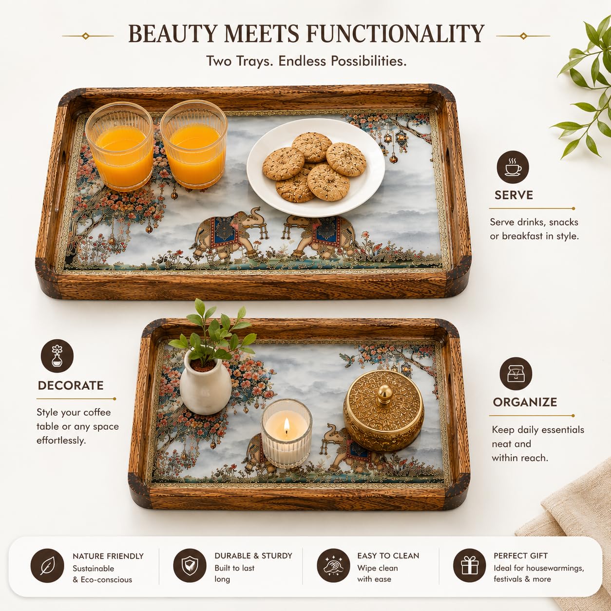 enamel mango wood serving tray v1 angle 3
