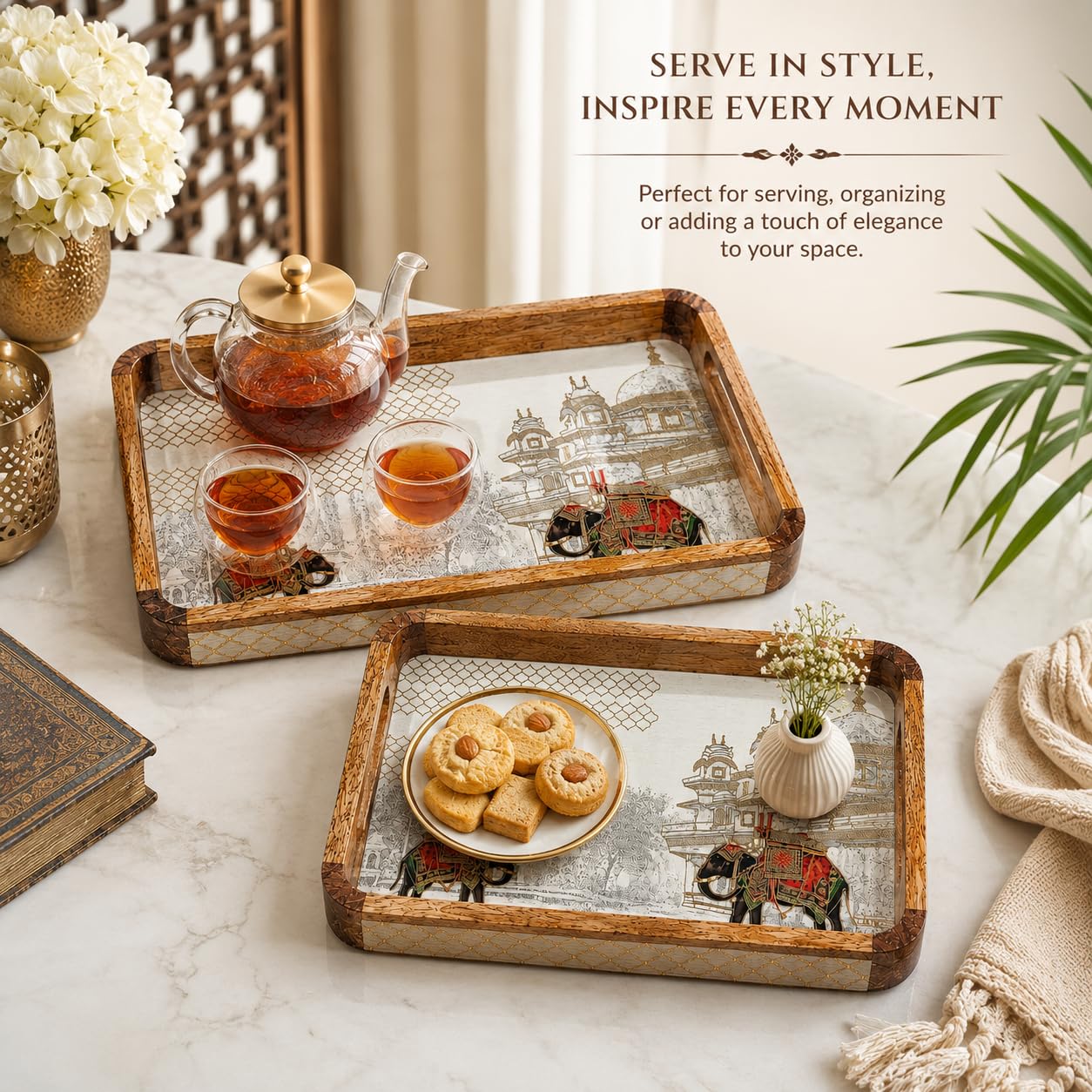 enamel mango wood serving tray v3 angle 2